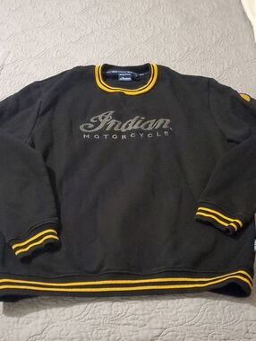 Indian Motorcycle  Crewneck Sweatshirt Size XL
